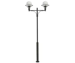 Стальной фонарный столб Т-07-2 со светильниками 4,915 м