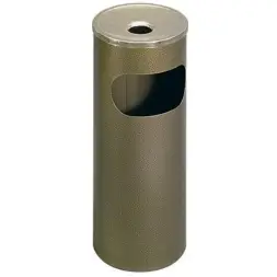 Урна-пепельница К-380, антик серебро / антик бронза / серый металлик, 380х830 мм, 50 л