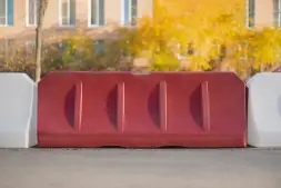 Блок дорожный 1000 красный