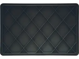 Ящик пластиковый сплошной, 600×400×140 мм, 27 л, серый [705.03.02 м]