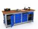 Верстак ДВК с 4 тумбами COMBAT 41452.2340