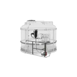 Комплект ПОЛНОГО слива с фильтром и площадкой для мотопомпы G2 на одну емкость TRF