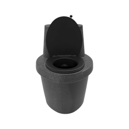 Торфяной биотуалет Rostok черный гранит