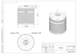 Емкость PV 5000 литров