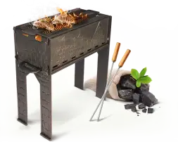 Чугунный мангал «Замок» (Разборный)