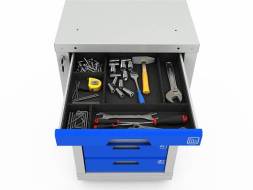 Тумба инструментальная модульная ДВК WOKER PRO 0104 S