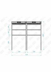 Роллетный шкаф ROLL-BOX SIMPLE Plus 24.05.22.V1-2